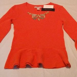 Banana Republic Women’s apparel Peplum Sweater NWT